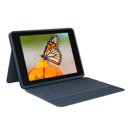 Logitech Rugged Combo 3 iPad 7./8.Gen blue klaviatūra