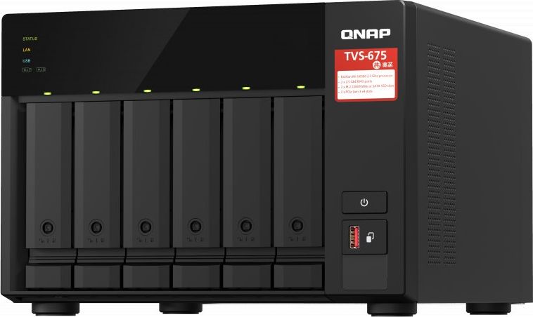 QNAP TVS-675-8G 6-bay NAS KX-U6580