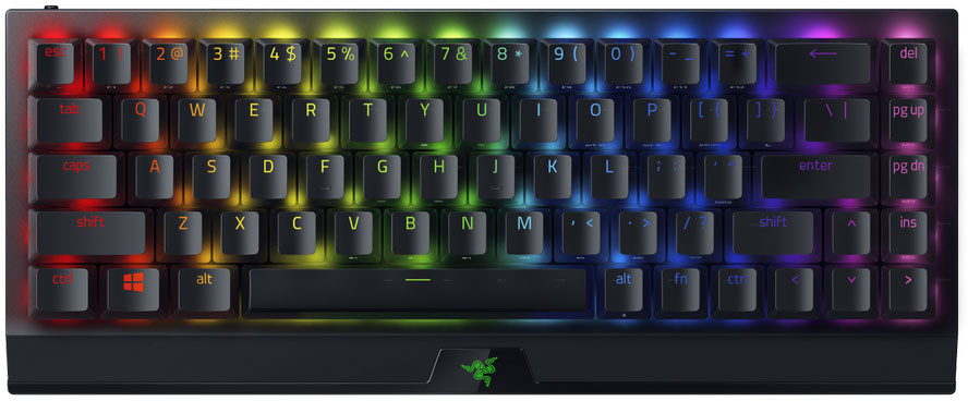 Razer BlackWidow V3 Mini HyperSpeed Yellow Switch US Layout klaviatūra