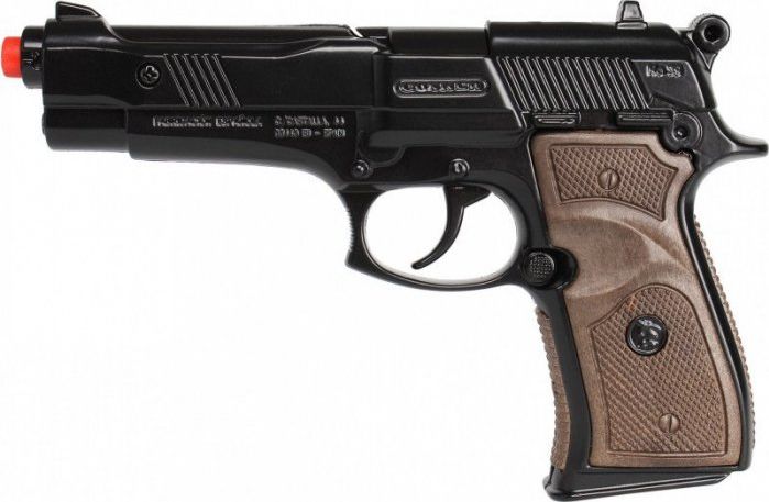 Pulio Gonher Metalowy pistolet policyjny 8 naboi GXP-772385 (8410982003968) Rotaļu ieroči