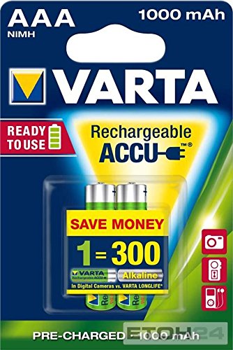 Varta Direct Energy (Blister) HR03 AAA 2szt - 1000mAh Baterija