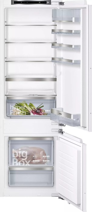 Siemens fridge / freezer combination KI87SADE0 iQ500 E white Ledusskapis