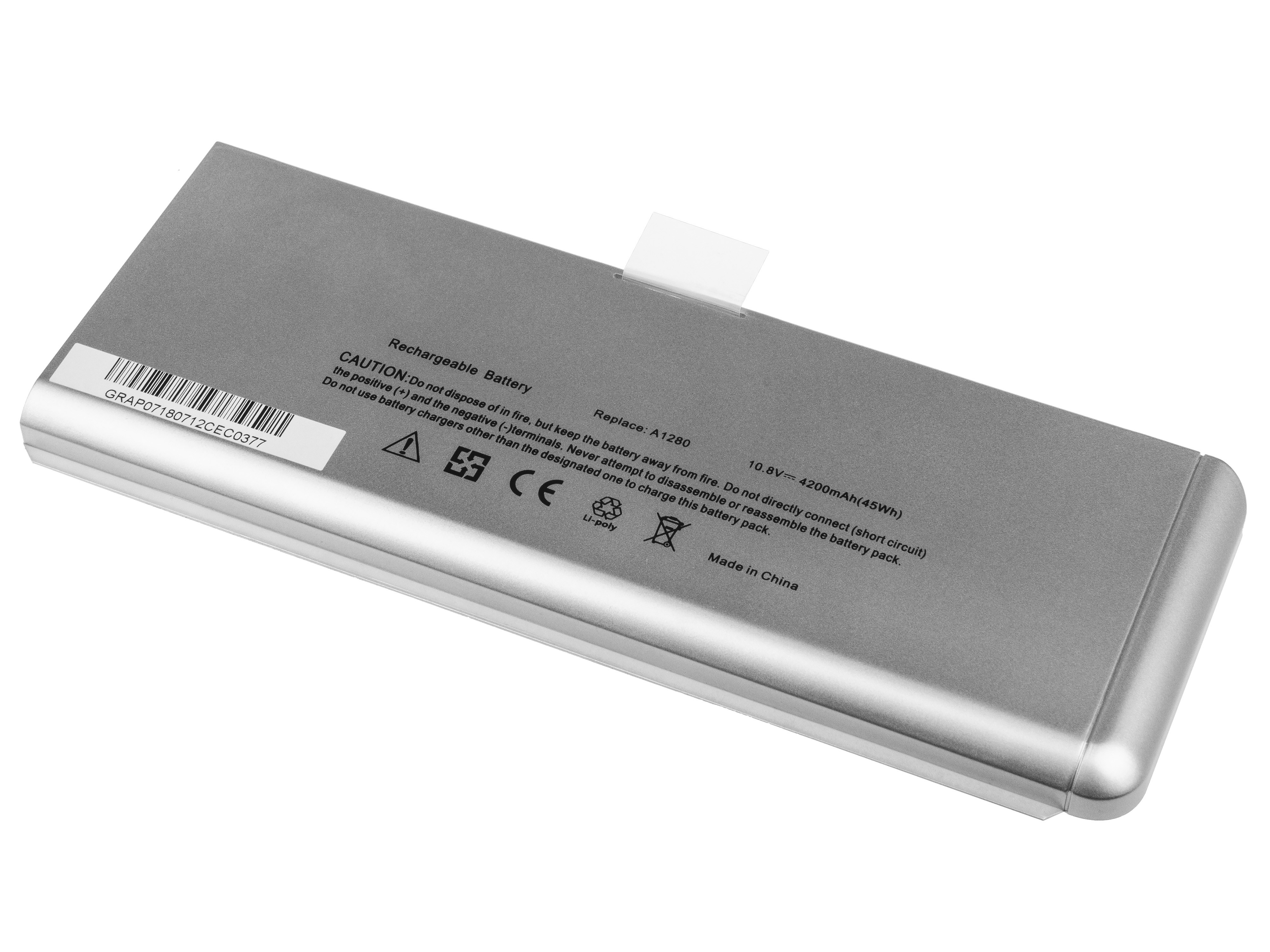 Green Cell Laptop Battery A1280 Apple MacBook 13 A1278 Aluminum Unibody (Late 2008) akumulators, baterija portatīvajiem datoriem