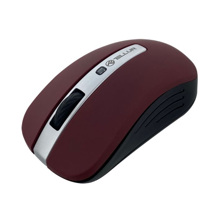 Tellur Basic Wireless Mouse, LED dark red 5949120002721 Datora pele