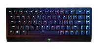 Razer BlackWidow V3 Mini HyperSpeed Mechanical Gaming Keyboard, RGB LED light, US, Wireless, Black, Green Switch klaviatūra