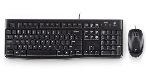 LOGITECH Corded Desktop MK120 - EER - Bulgarian layout klaviatūra