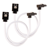 CORSAIR SATA Data Cable Set 30cm White aksesuārs datorkorpusiem