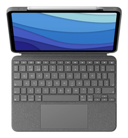 Logitech Combo Touch iPad Pro 11'' 1,2,3 Gen klaviatūra