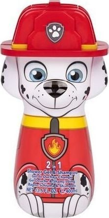 Nickelodeon Nickelodeon Paw Patrol Marshall Zel pod prysznic 400 ml 95739 (8411114078953) aksesuāri bērniem