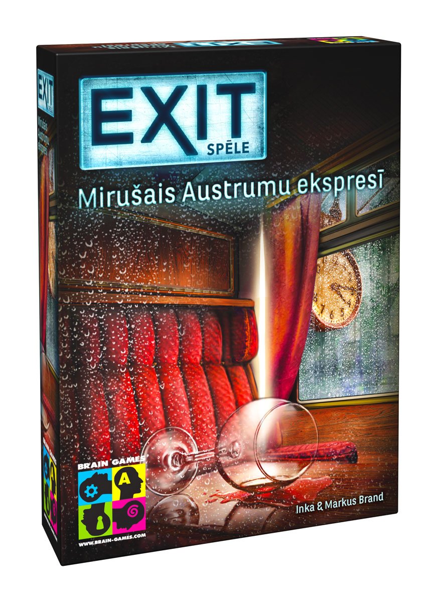 EXiT Spēle - Mirušais Austrumu ekspresī galda spēle
