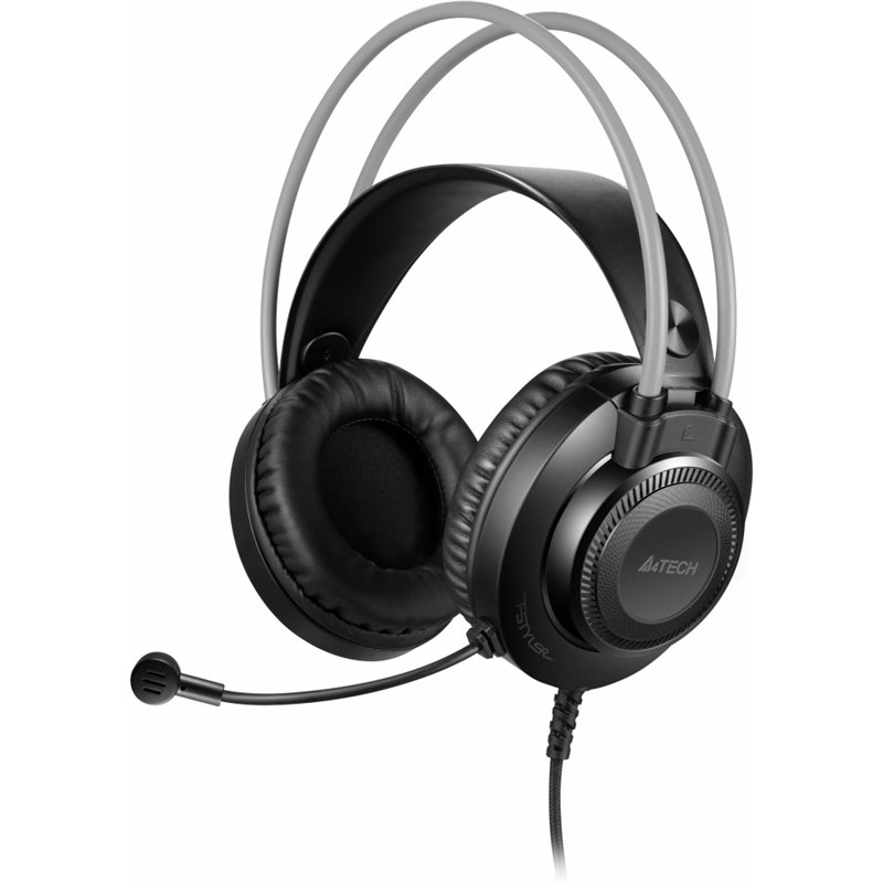 Headphones A4Tech FStyler FH200i black (jack 3.5mm) A4TSLU46815 austiņas