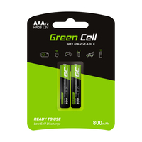 Green Cell GR08 household battery Rechargeable battery AAA Nickel-Metal Hydride (NiMH) Baterija