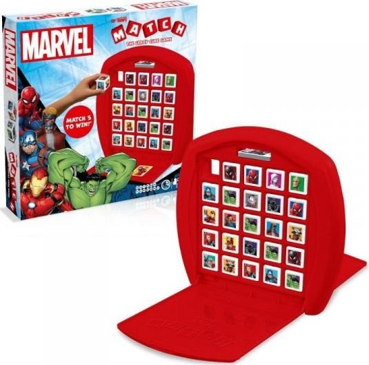 Winning Moves Game Match Marvel (poļu valodā) galda spēle