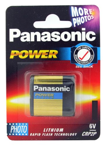Panasonic CR-P2, 6V, 1400mAh Li-Ion, Photo Baterija