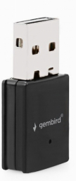 Gembird WNP-UA300-01 Mini USB WiFi adapter, 300 Mbps