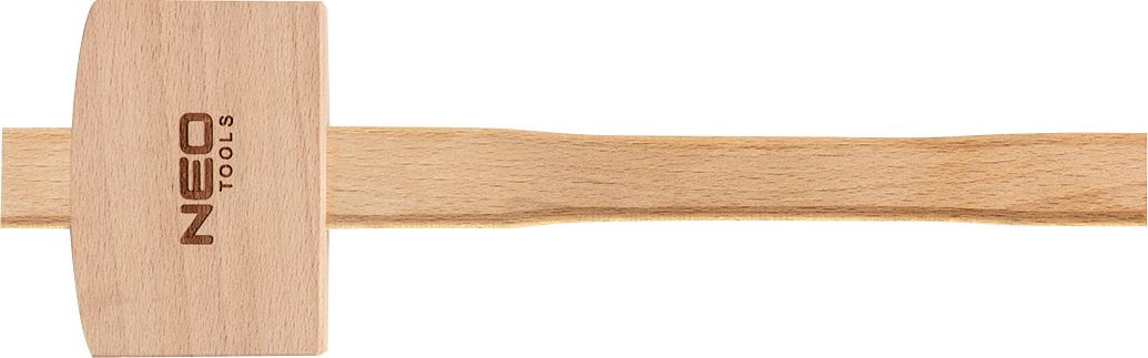 Neo Mlotek drewniany (Wooden hammer 315g, 100x70x46 mm, length 320 mm) 25-076 (5907558442144)