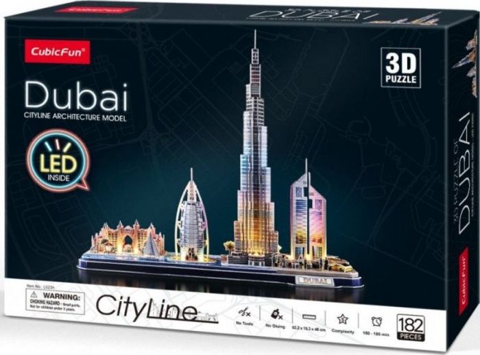 Cubic Fun Puzzle 3D LED Dubai puzle, puzzle