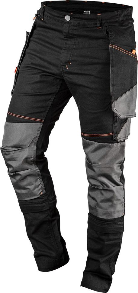 Neo Spodnie robocze HD Slim, odpinane kieszenie, rozmiar XL