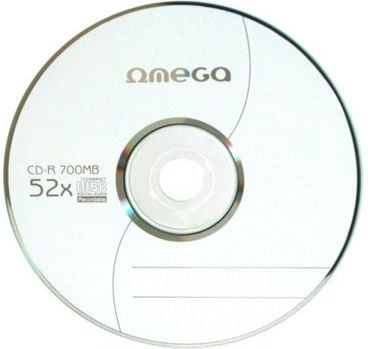 OMEGA CD-R 700MB PRINTABLE FF  52X SP*100 [56461] matricas