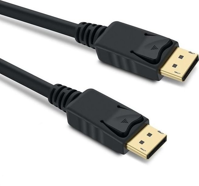 Kabel PremiumCord DisplayPort - DisplayPort 3m czarny (kport8-03) kabelis video, audio