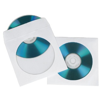 Hama, 100 gab. - CD/DVD papira aploksnes monitors