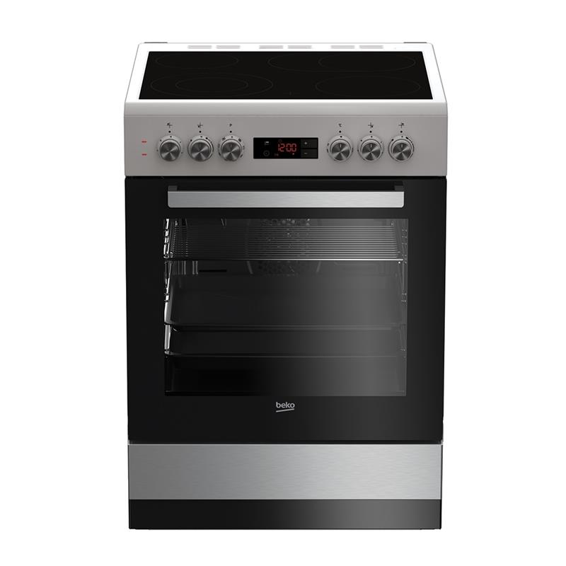 BEKO FSM 67320 GXS A - silver Cepeškrāsns