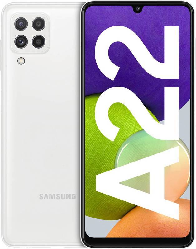 Samsung Galaxy A22 4GB/128GB White Mobilais Telefons