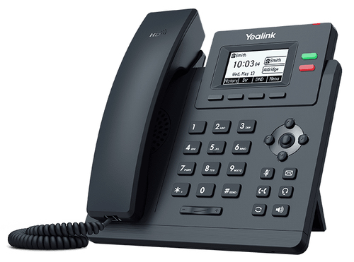 Yealink SIP-T31P | VoIP Phone | 2x RJ45 100Mb/s, screen, PoE IP telefonija