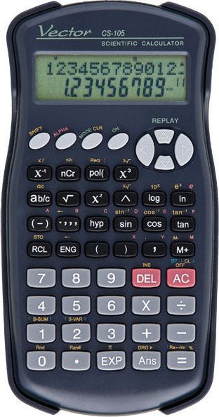 Kalkulator Vector Kalkulator naukowy Vector CS-105 - 240 funkcji uniwersalny K-VCS105 (5904329510347) kalkulators