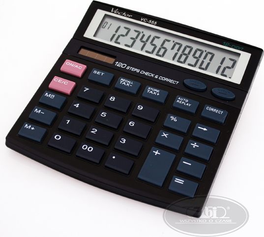 Kalkulator Vector (KAV VC-555) K-VVC555 (5904329873077) kalkulators