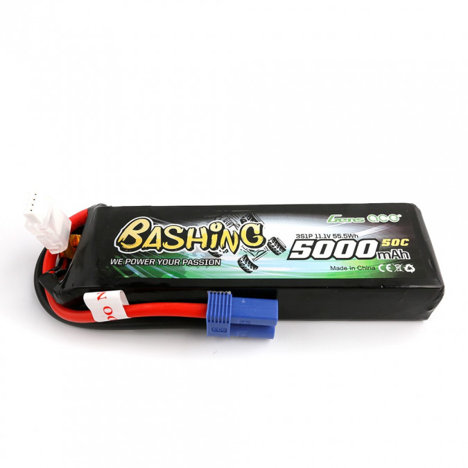 Gens Ace Akumulator LiPo Bashing 5000mAh 11,1V 3S1P 60C EC5 (GEA50003S60E5)