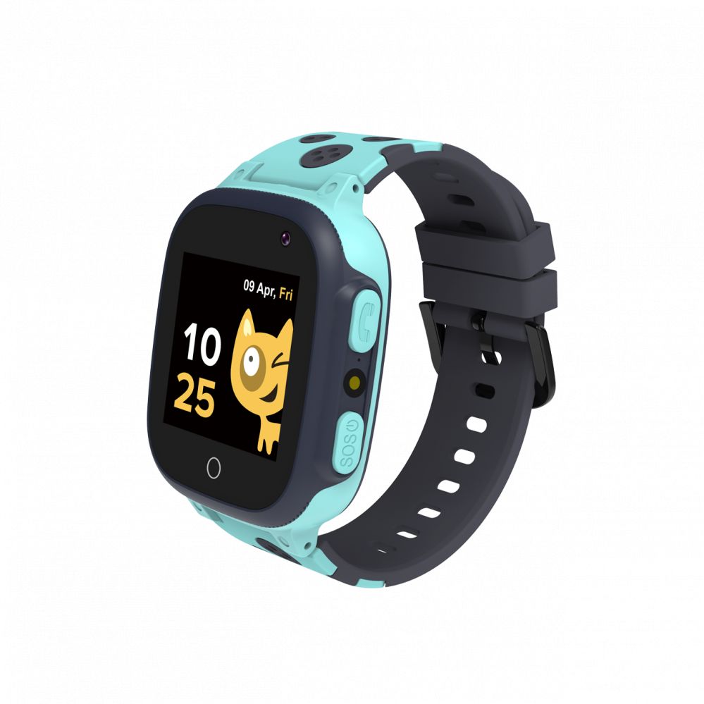 Kids smartwatch, 1.44 inch colorful screen,  GPS function, Nano SIM card, 32+32MB, GSM(850/900/1800/1900MHz), 400mAh battery, compatibility Viedais pulkstenis, smartwatch
