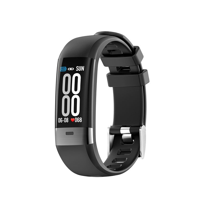 Smart Band, colorful 0.96inch TFT, ECG+PPG function,  IP67 waterproof, multi-sport mode, compatibility with iOS and android, battery 105mAh, Viedais pulkstenis, smartwatch