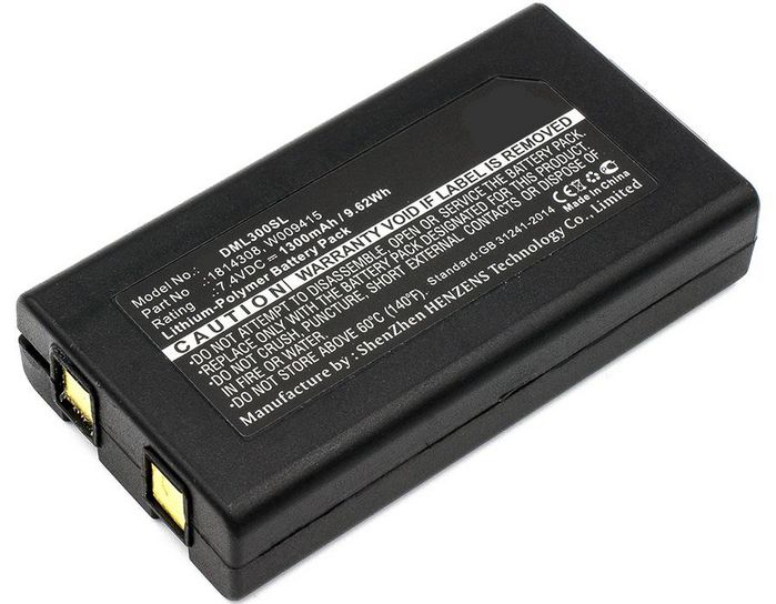 CoreParts Battery for dymo Printer 5706998661425 9.62Wh Li-Pol 7.4V 1300mAh  MBXPR-BA023 1982171, LABELMANAGER 500TS, LABELMANAGER LM-500TS, akumulators, baterija mobilajam telefonam