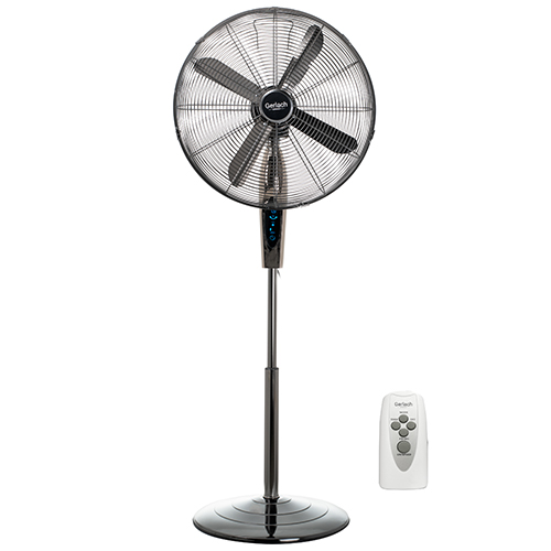 Gerlach Velocity Fan GL 7325 Stand Fan, Number of speeds 3, 190 W, Oscillation, Diameter 45 cm, Silver Klimata iekārta