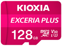 Kioxia Exceria Plus 128GB microSDXC Class 10 UHS-1 U3 atmiņas karte