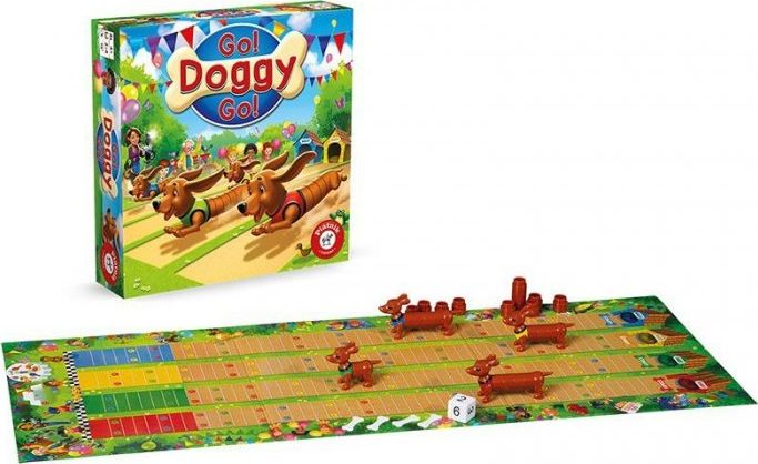 Piatnik Gra planszowa Go Doggy GO! GXP-791082 (9001890723797) galda spēle
