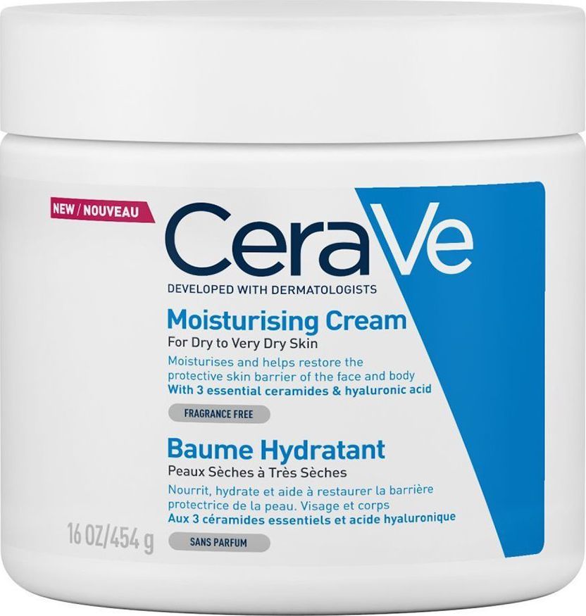 CeraVe Face Cream 454 ml kosmētika ķermenim