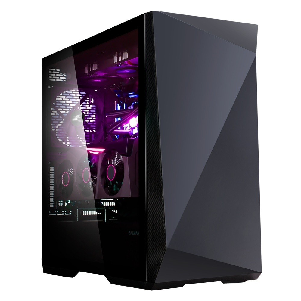 Zalman X3 BLACK computer case Midi Tower 8809213769467 Datora korpuss