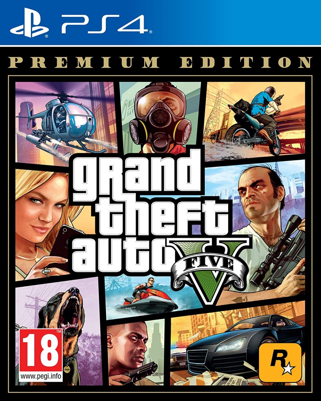 Sony PS4 Grand Theft Auto V Premium Edition Array