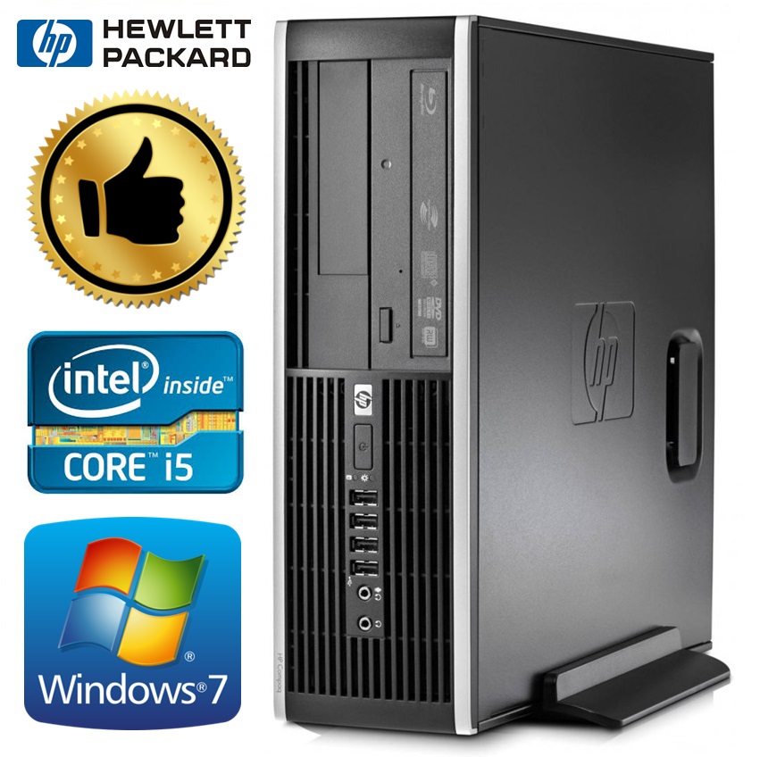 HP 8100 Elite SFF i5-650 4GB 480SSD DVD WIN7Pro RW9565W7 (PWS411509565)