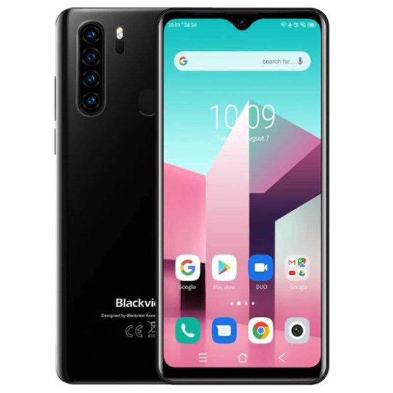 Blackview                  A80 Plus 4/64GB      Midnight Black A80PLUSBLK Mobilais Telefons