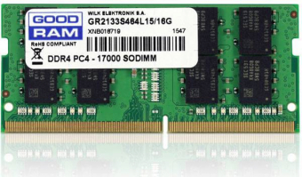 GOODRAM SO-DIMM DDR4 32GB 2666MHz CL19 operatīvā atmiņa