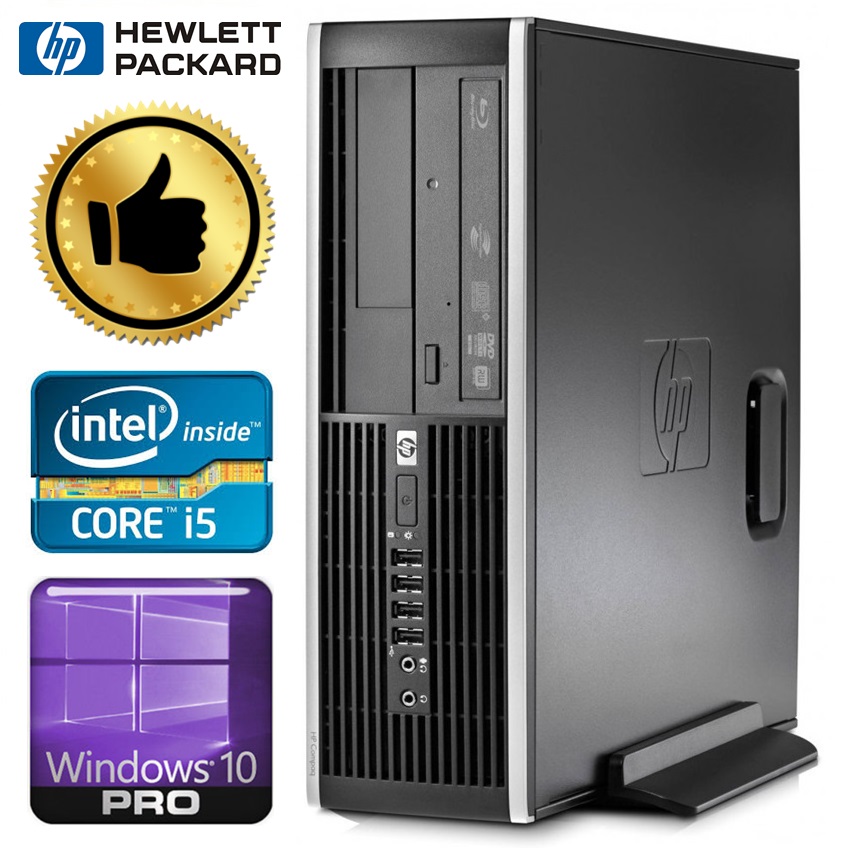 HP 8100 Elite SFF i5-650 16GB 240SSD+2TB GT1030 2GB DVD WIN10PRO/W7P RW9683P4 (UP4411509683)