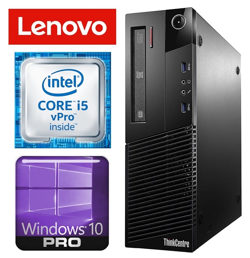 Lenovo M83 SFF i5-4460 4GB 120SSD+2TB GT1030 2GB WIN10PRO/W7P RW13707P4 (UP4411513707)