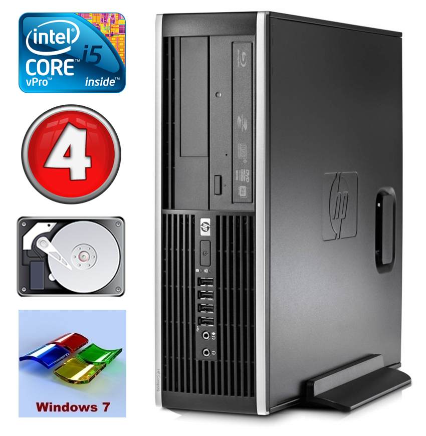 HP 8100 Elite SFF i5-650 4GB 250GB DVD WIN7Pro RW5194 (EAN411505194)