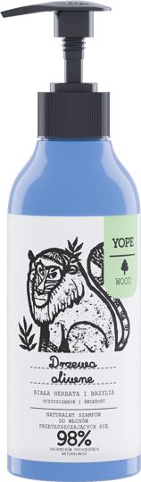 Yope Naturalny szampon do wlosow wzmacniajacy 300 ml 907683 Matu šampūns