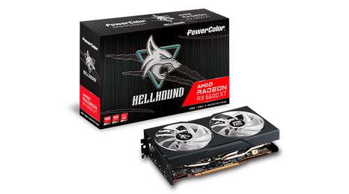Powercolor Radeon RX 6600XT  Hellhound  8GB GDDR6 HDMI 3xDP video karte
