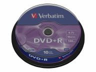 Verbatim DVD+R 4.7GB 16X 10pack matricas
