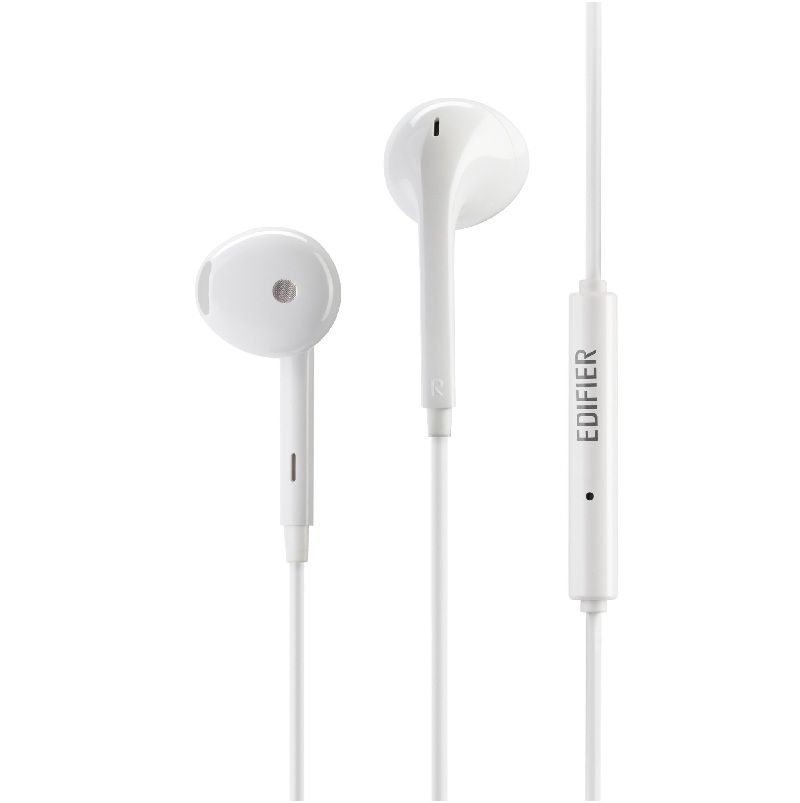 Edifier Wired Earphones  P180 Plus Built-in microphone, 3.5mm audio, White 6923520241798 austiņas